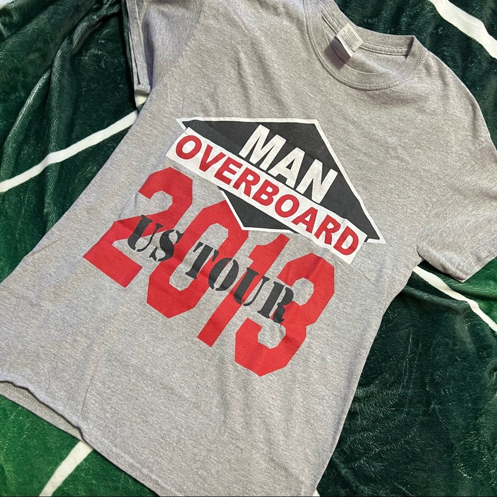 Man Overboard 2013 Tour Shirt - Size S